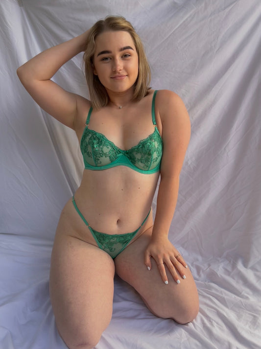 Isabelle Thong in Green