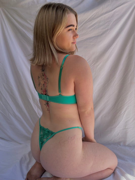 Isabelle Thong in Green